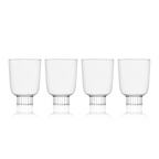 Stemless Wine Glasses – Modern Colored Drinkware Set Featured by Forbes