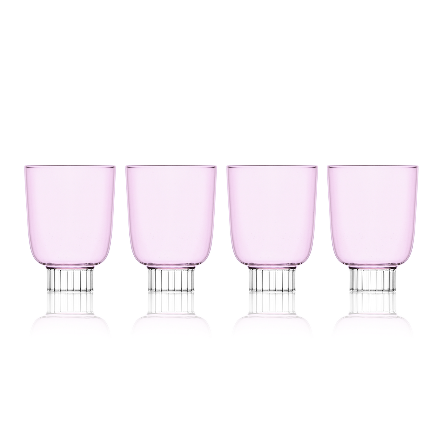 Stemless Wine Glasses – Modern Colored Drinkware Set Featured by Forbes