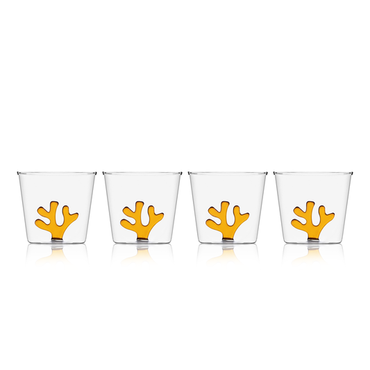 Sprezz Colored Tumbler Glasses – Set of Mix & Match Pastel Drinkware