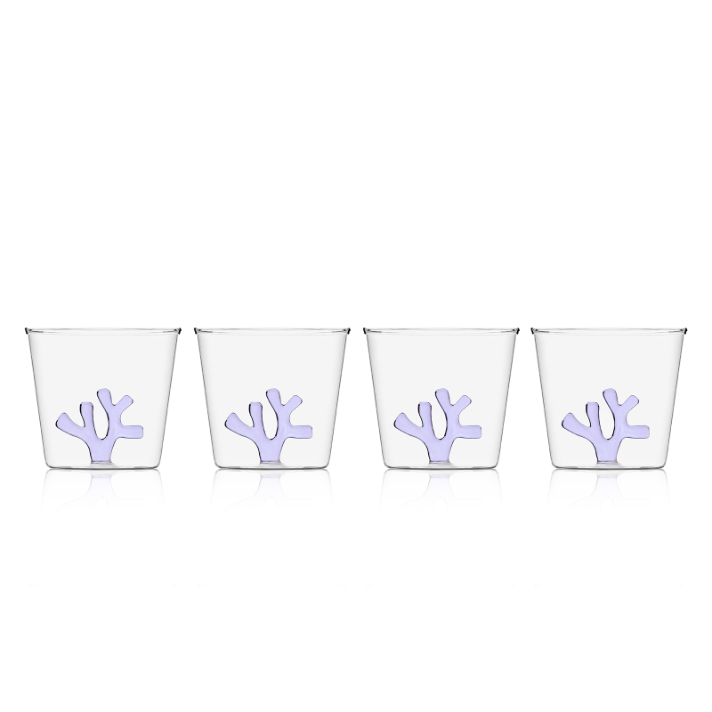 Sprezz Colored Tumbler Glasses | Mix & Match Pastel Drinking Glass Set