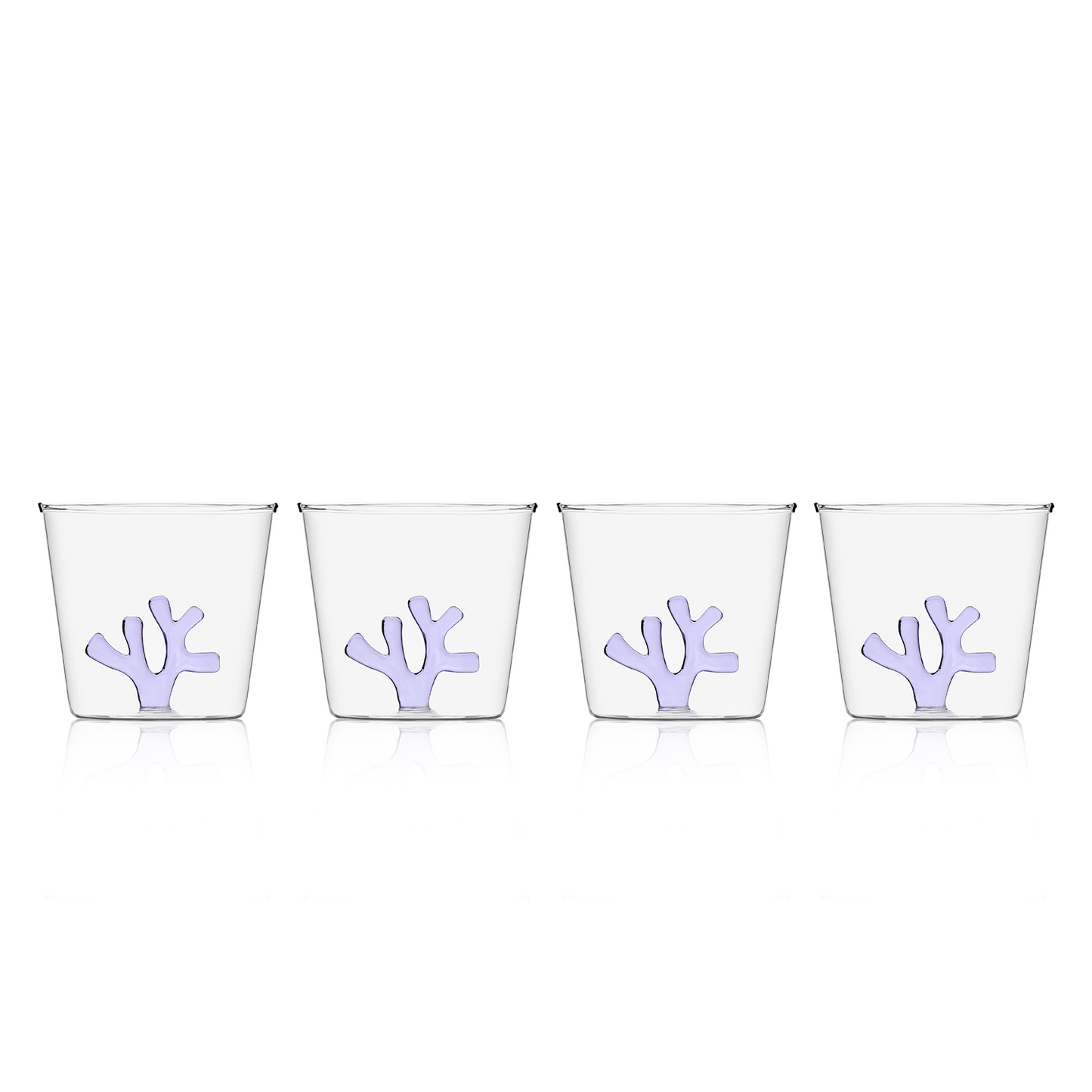 Sprezz Colored Tumbler Glasses – Set of Mix & Match Pastel Drinkware