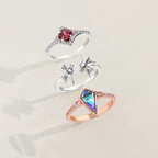 Surprise Candle & Bath Bomb Gift Set with 2 Hidden Rings | Fragrant Jewels Mystery Box
