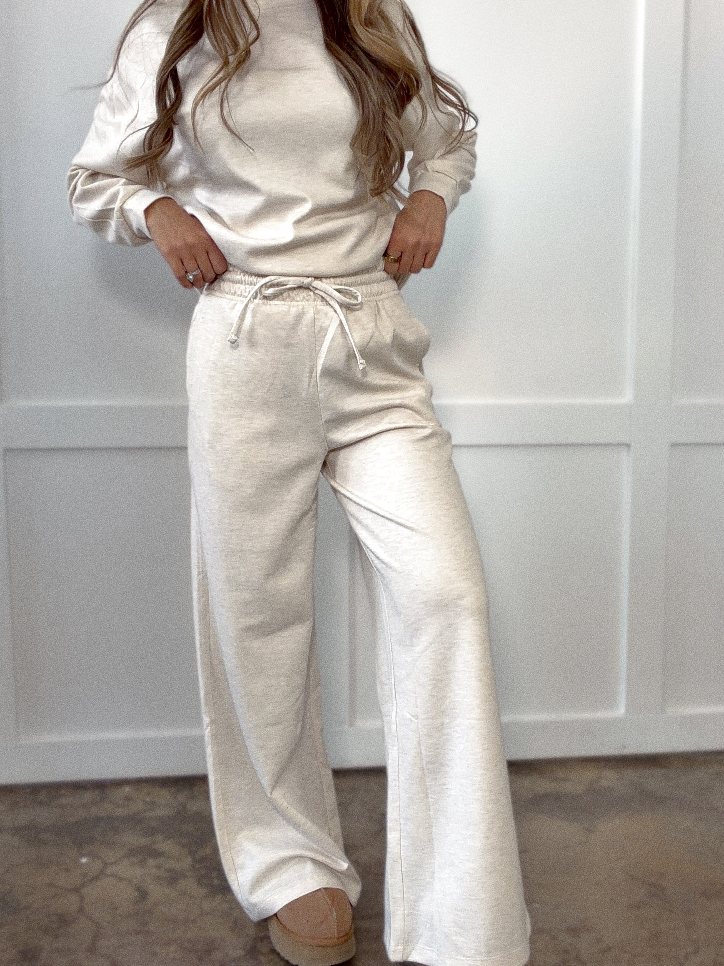 Barely Awake Scuba Lounge Set – Pullover & Pants Set