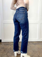 Wendy Cropped Straight Leg Jeans – Risen Denim