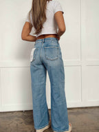 Chloe High Waisted Wide Leg Jeans – Relaxed Vintage Denim
