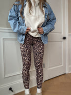 Wild Luxe Cheetah Print Leggings – High Waisted Stretch