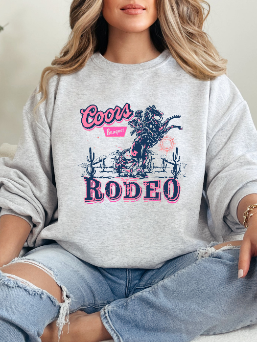 Rodeo Graphic Tee Hoodie Crewneck (3 styles to choose from)– Western Country Graphic Apparel