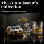 The Connoisseur's Set - Whiskey Gift Set with Palm Glasses