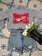 High Class White Trash Graphic Tee – Funny Country Shirt