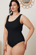 Basic Bae Square Neck Bodysuit – Sleeveless Stretch Fit