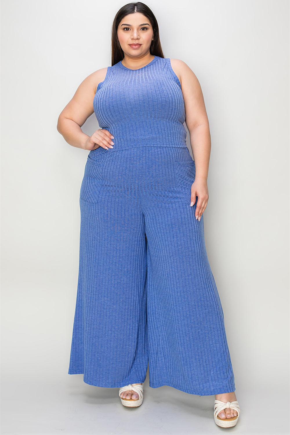 It Takes Two to Tango Pants Set – Tank & Wide Leg Set