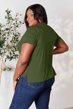 Renee Basic Round Neck T-Shirt – Soft Everyday Tee