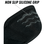 Bamboo Sports Super Low Cut No Show Bamboo Rayon Socks – Breathable Moisture Wicking 4 Pack