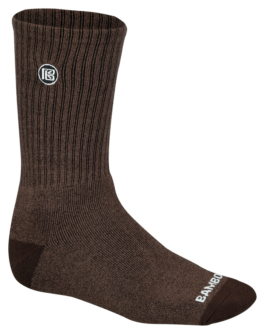 Premium Bamboo Rayon Crew Socks | Moisture-Wicking Cushioned Work & Hiking Socks