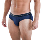 Slips homme en rayonne de bambou sans braguette, disponibles dans toutes les tailles et en 3 couleurs, lot de 4