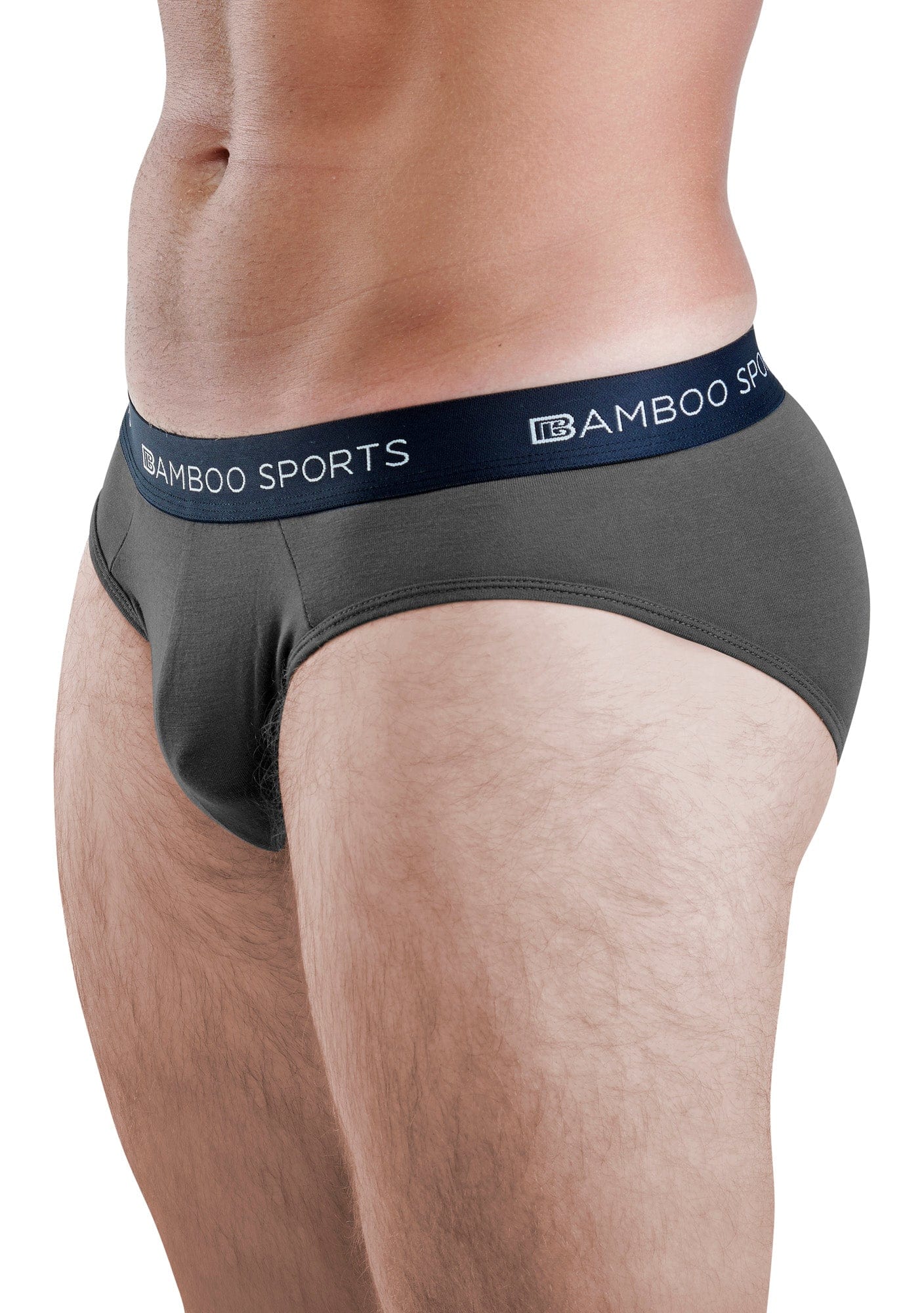 Slips homme en rayonne de bambou sans braguette, disponibles dans toutes les tailles et en 3 couleurs, lot de 4