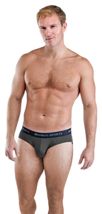 Slips homme en rayonne de bambou sans braguette, disponibles dans toutes les tailles et en 3 couleurs, lot de 4