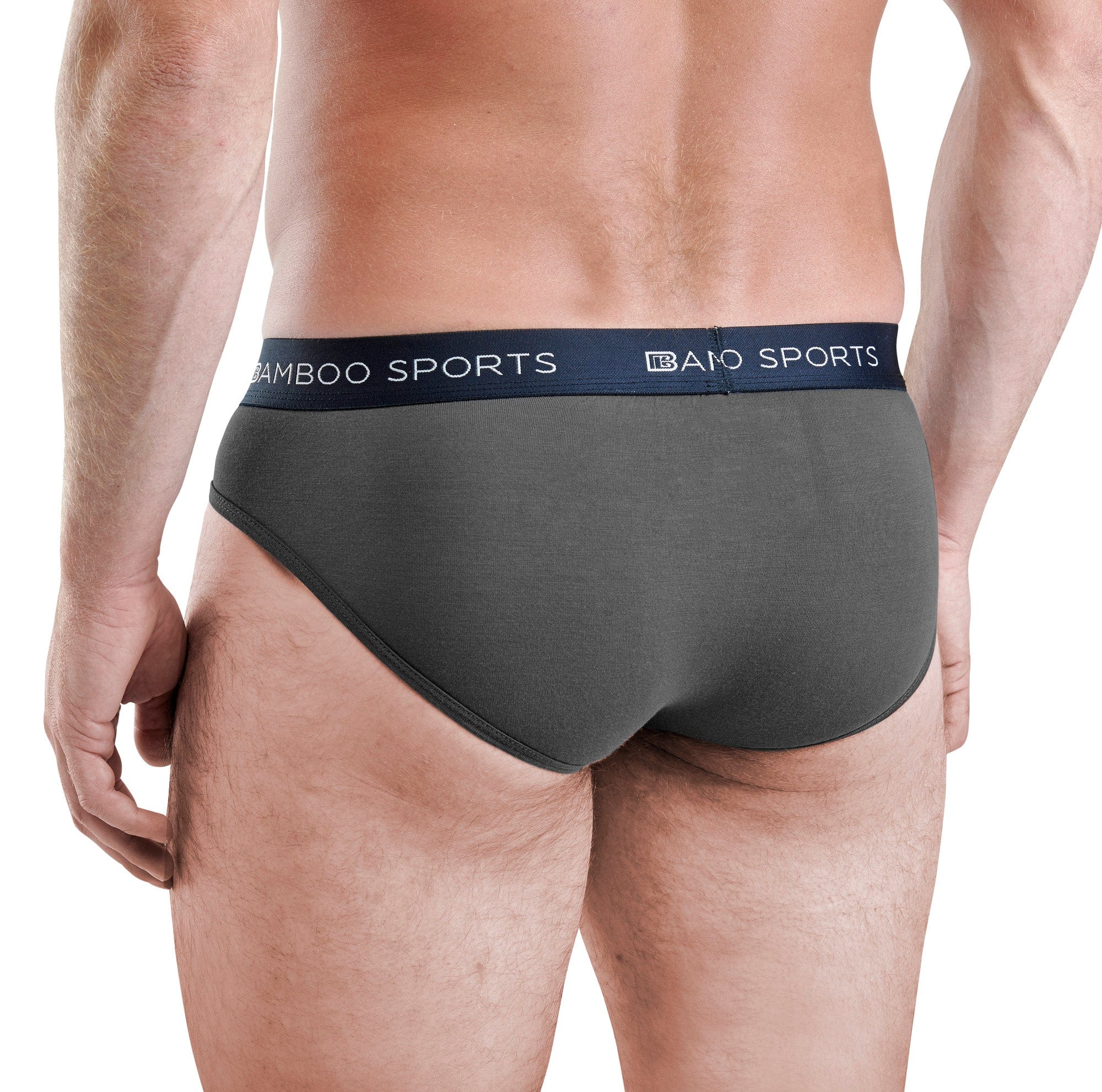 Slips homme en rayonne de bambou sans braguette, disponibles dans toutes les tailles et en 3 couleurs, lot de 4