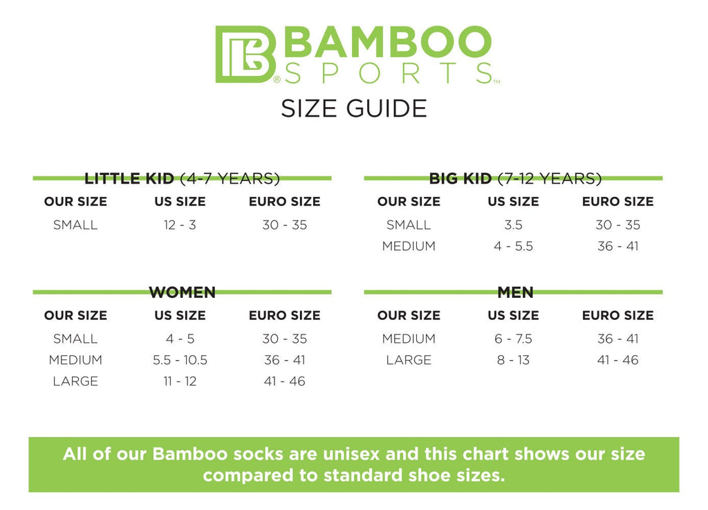 Unisex Bamboo Rayon Cushioned Socks – Breathable, Odor-Resistant Comfort for Men, Women & Kids