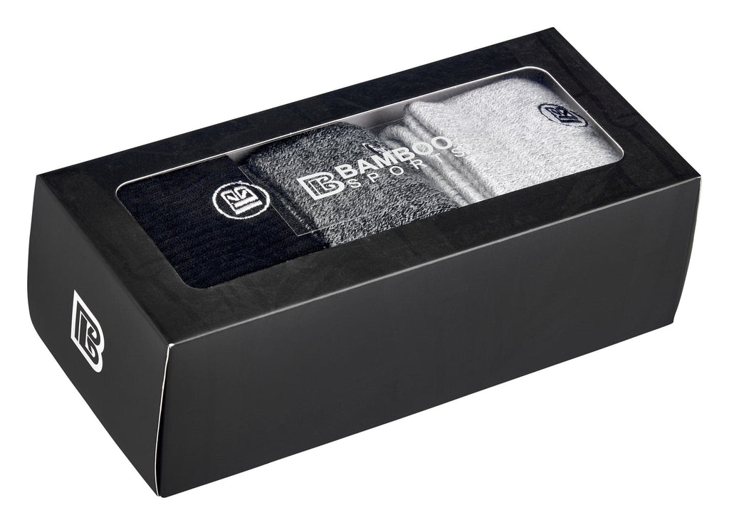 Premium Bamboo Rayon Crew Socks