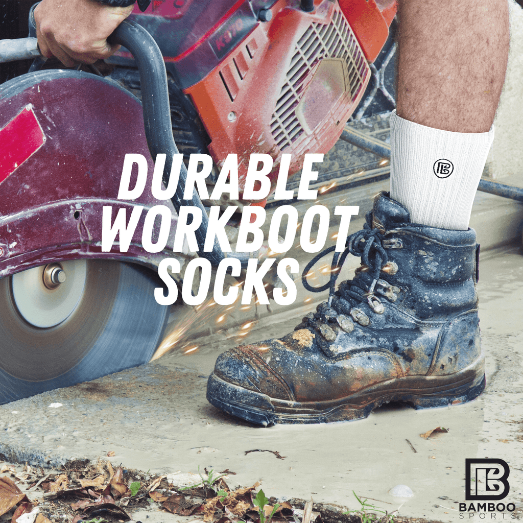 Premium Bamboo Rayon Crew Socks