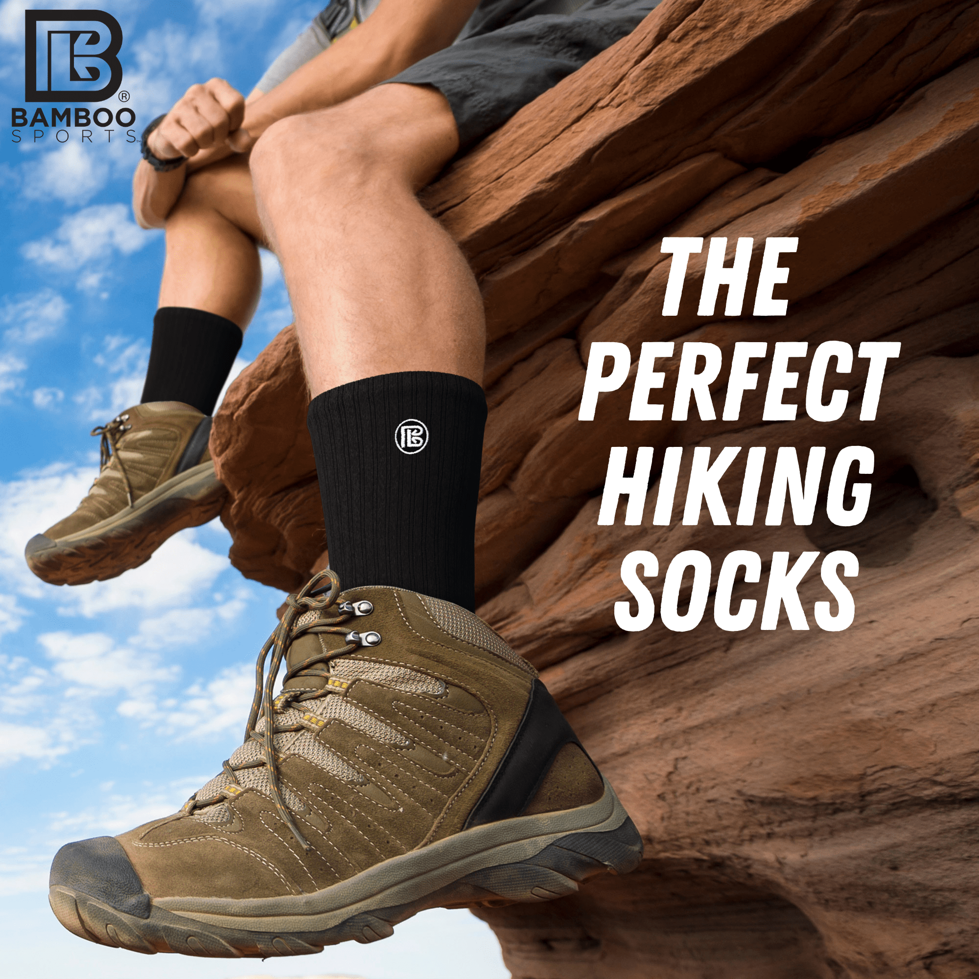 Premium Bamboo Rayon Crew Socks