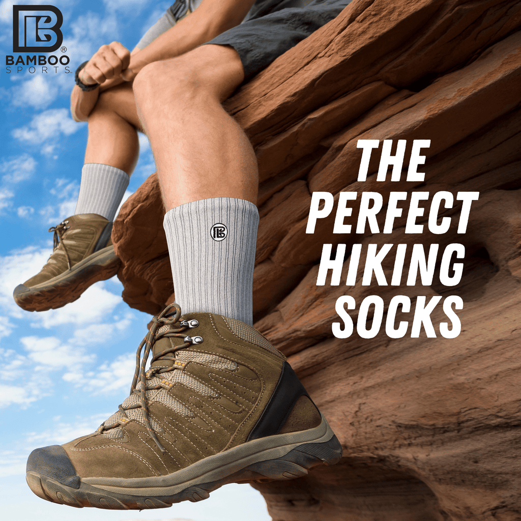 Premium Bamboo Rayon Crew Socks