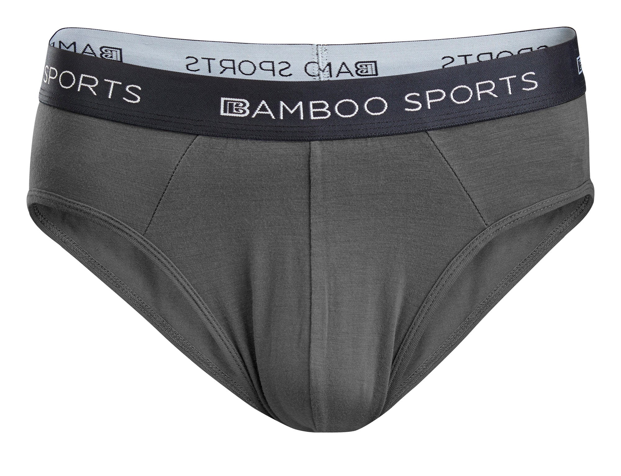 Men's Bamboo Rayon No Fly Briefs Available in all sizes & 3 Colors, 4 Pack