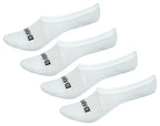 Bamboo Sports Super Low Cut No Show Bamboo Rayon Socks – Breathable Moisture Wicking 4 Pack