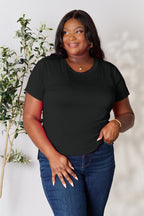 Renee Basic Round Neck T-Shirt – Soft Everyday Tee