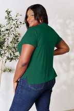 Renee Basic Round Neck T-Shirt – Soft Everyday Tee
