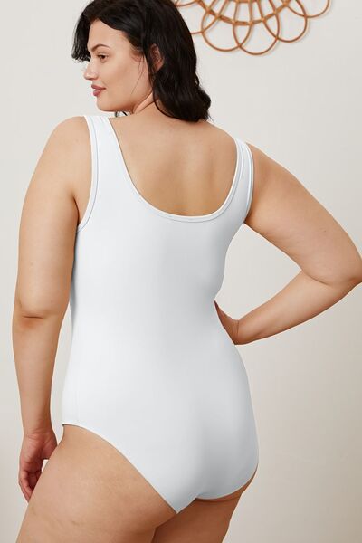 Basic Bae Square Neck Bodysuit – Sleeveless Stretch Fit