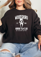 Woodsboro Horror Film Club Graphic Tee | Horror Crewneck, Sweatshirt & Tee