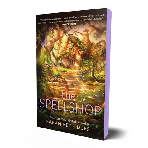The Spellshop Paperback by Sarah Beth Durst – Cozy Fantasy Romance- Book 1