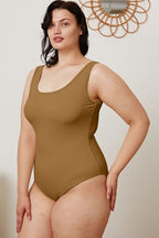 Basic Bae Square Neck Bodysuit – Sleeveless Stretch Fit