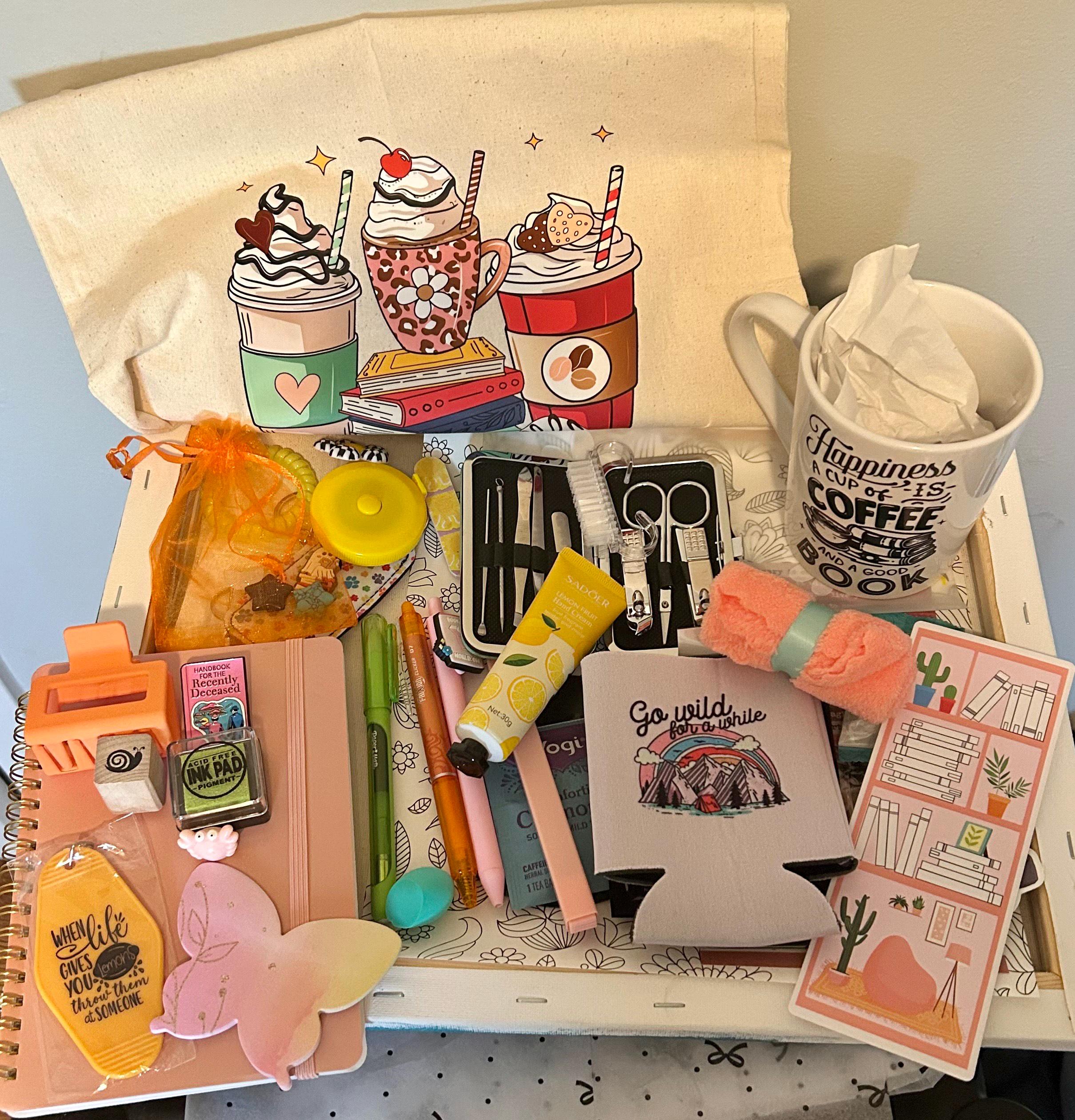 Mystery Self-Care Box for Women: Relaxation and Wellness Gift Set up to 40 pieces