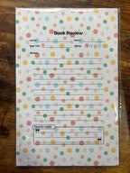 Book Review Notepad | Reading Journal, Book Club Gift (5.5x8.5)