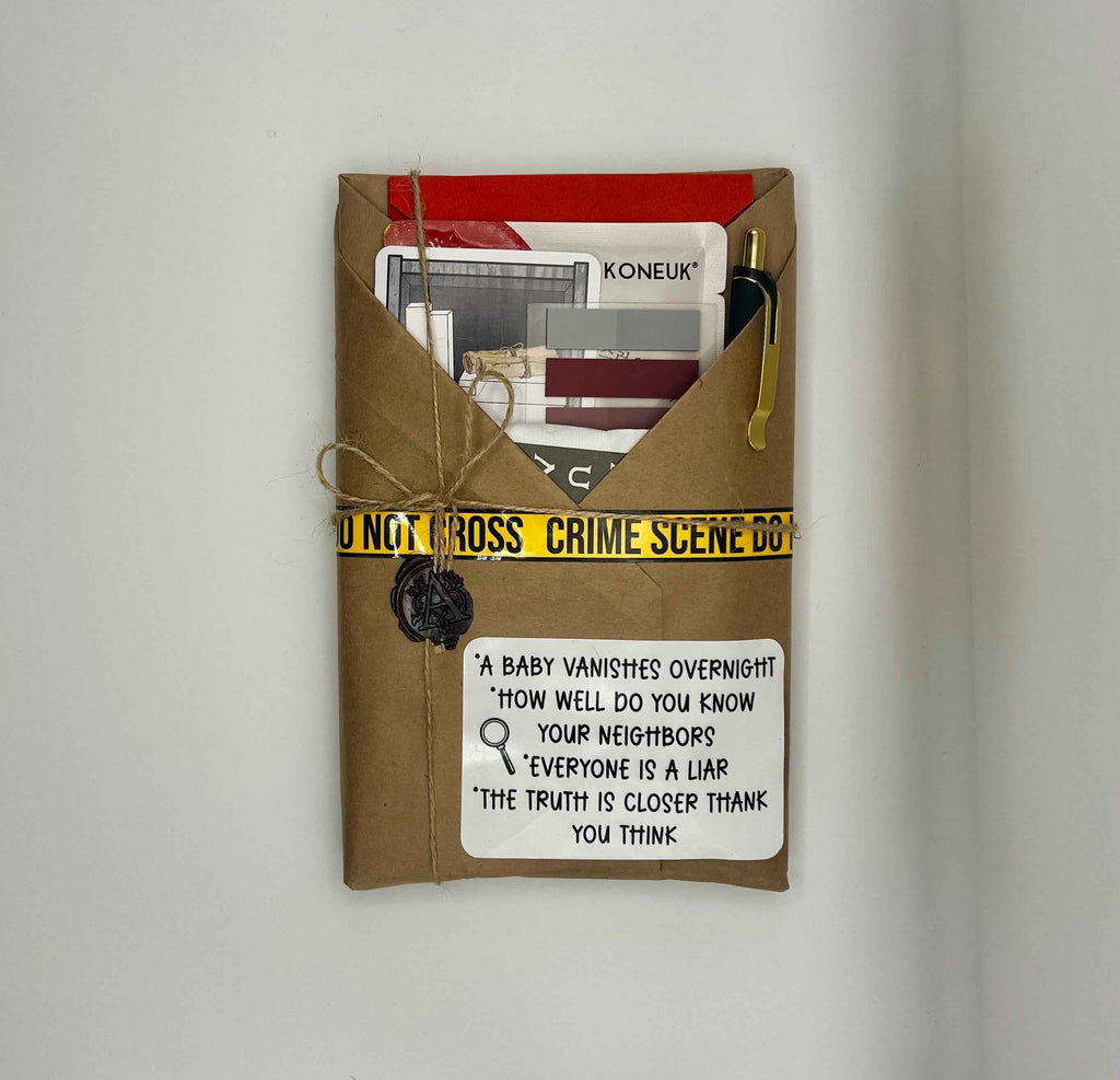 Blind Date with a Book Box | Surprise Wrapped Book, Cozy Reading Accessories, Genre Selection