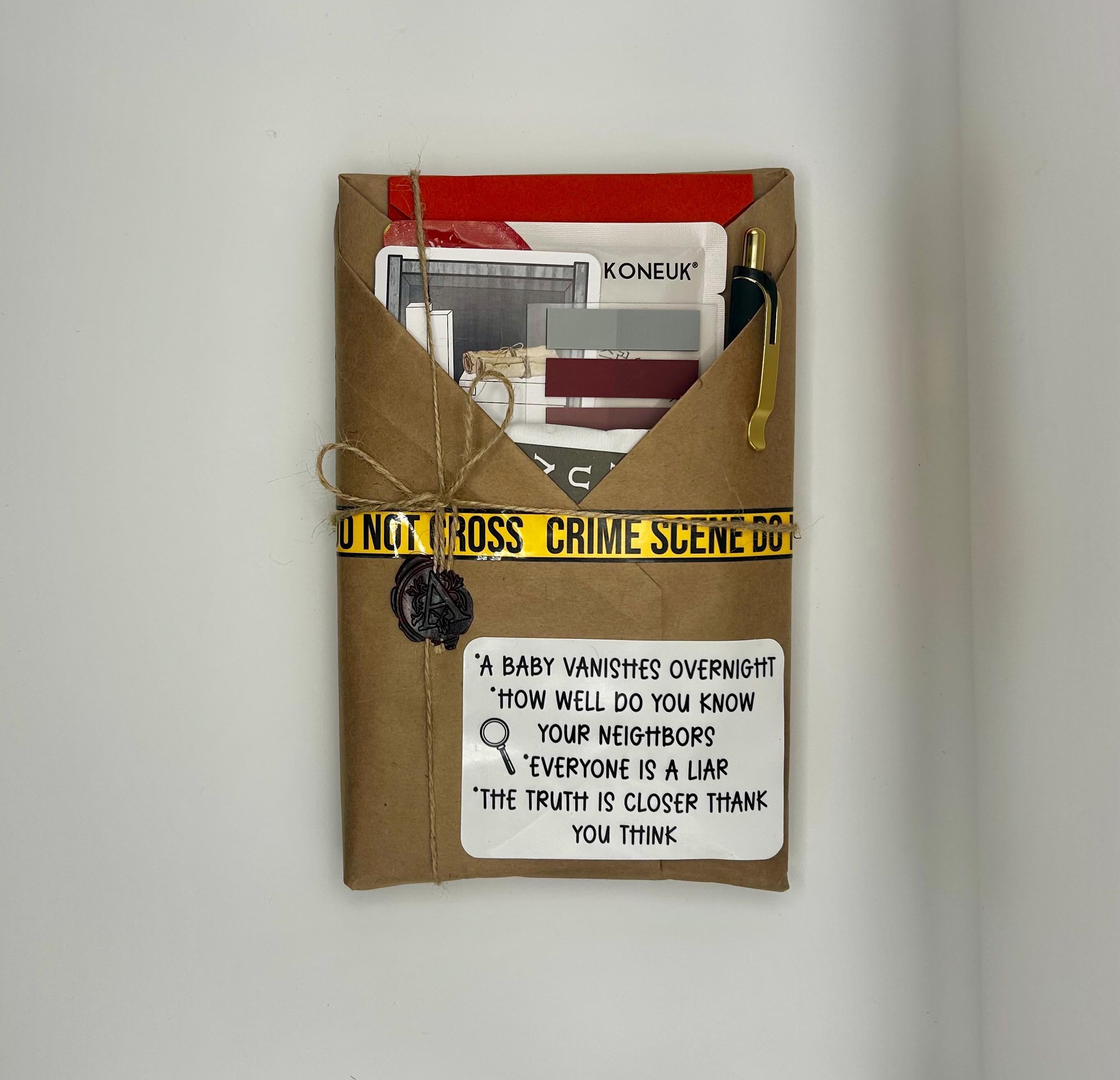 Blind Date with a Book Box | Surprise Wrapped Book, Cozy Reading Accessories, Genre Selection