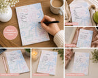 Beach Notepad | Cute Summer To Do List Pad | Shopping List Notepad | Gift for Teacher | 25 Page Notepad | Beach Lover Gift