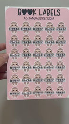 Personalized Book Labels | Book Stickers | Animal or Floral Name Tags | Reader Gifts