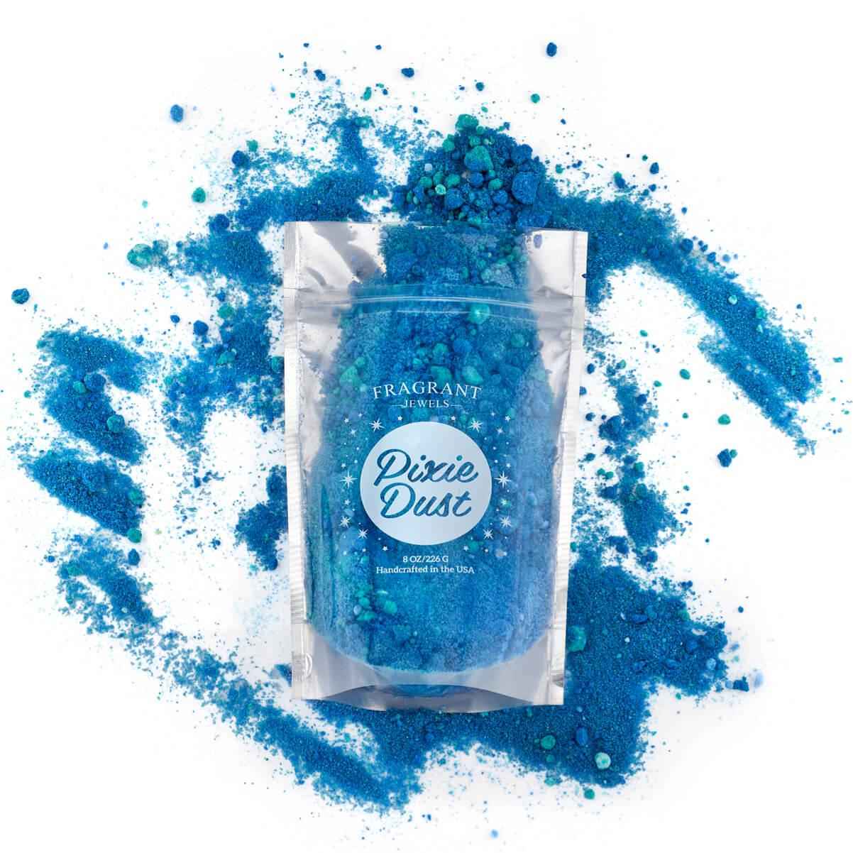 Mystery Pixie Dust Bath Powder | Colorful Epsom Salt Bath Soak with Shea Butter & Aloe