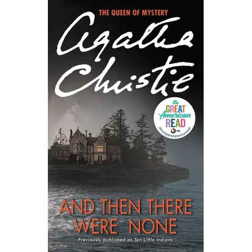 And Then There Were None mass market paperback by Agatha Christie, the classic bestselling mystery featuring ten strangers trapped on an isolated island in a suspenseful whodunit.